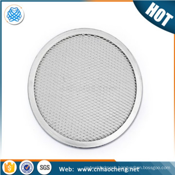 stainless steel pizza screen/aluminium expanded mesh pizza disc